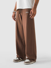 Chocolate Brown Baggy Trouser – Live In Pants | GROOVY Pakistan