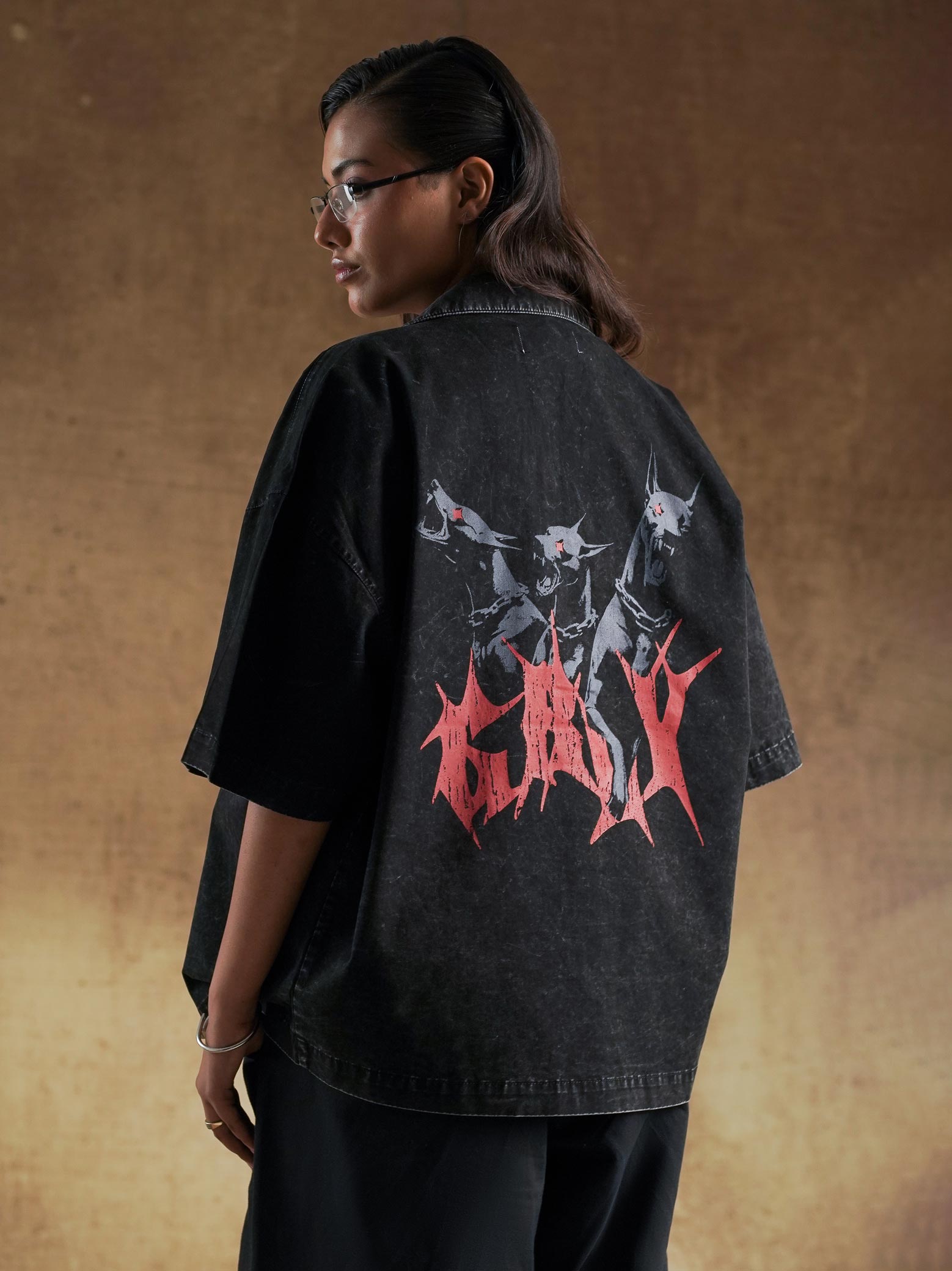 Boneless shirt styled with black washed jeans - GROOVY Pakistan