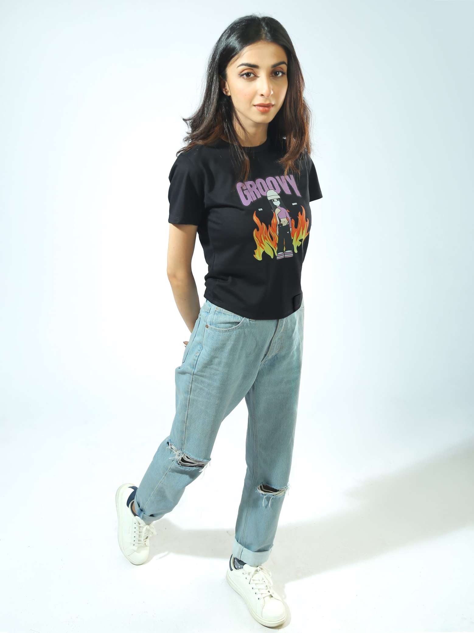 GROOVY Girl Baby Tee