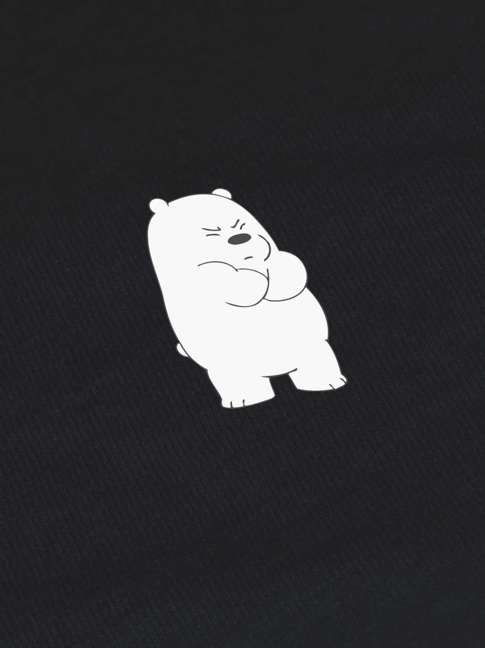 0022- Angry Panda T-Shirt - GROOVY