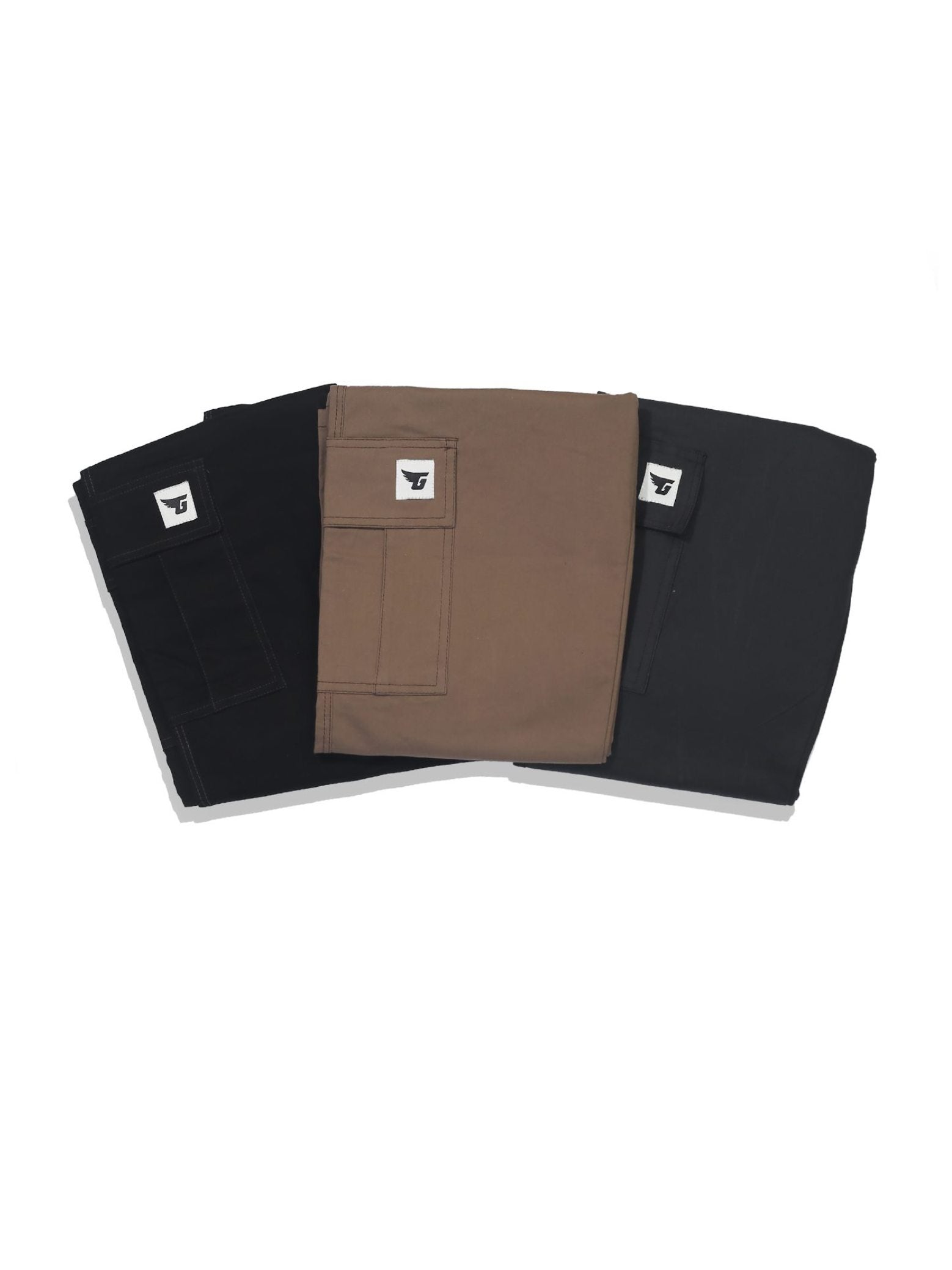 Pack Of Three Cargo Trousers