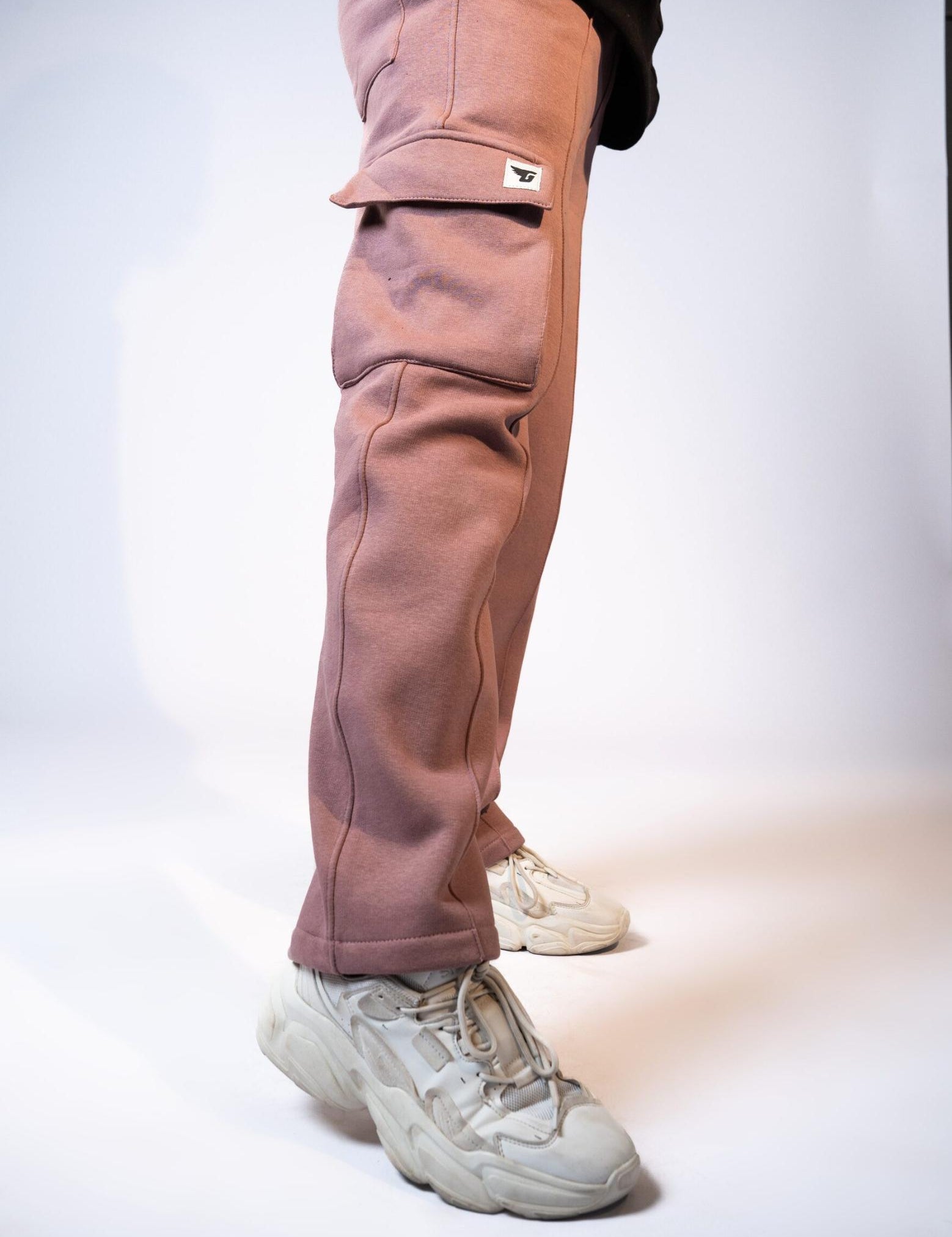 Cargo Pleated Crimson